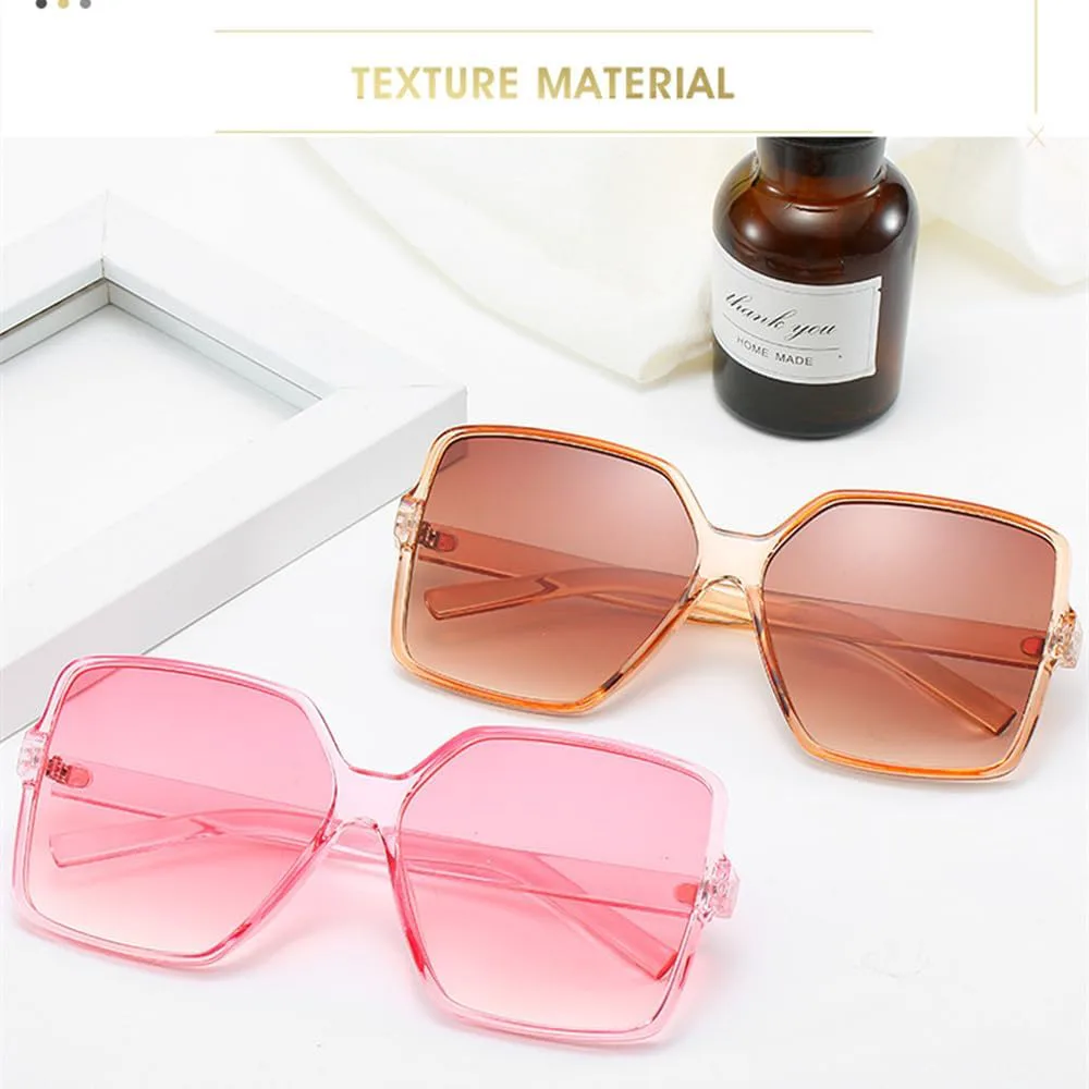 

Солнцезащитные очки 2027 года. Персонализированные универсальные солнцезащитные очки. Модные цветные очки с защитой от УФ-излучения UV400 MTZJH, Pink Pink