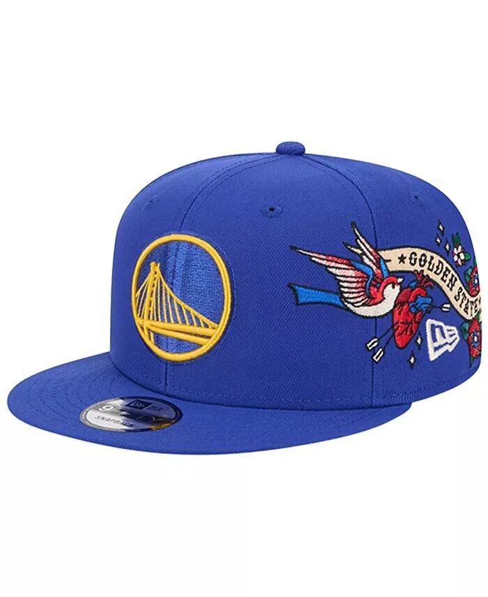 

Мужская бейсболка Royal Golden State Warriors Injection City Art 9FIFTY Snapback New Era