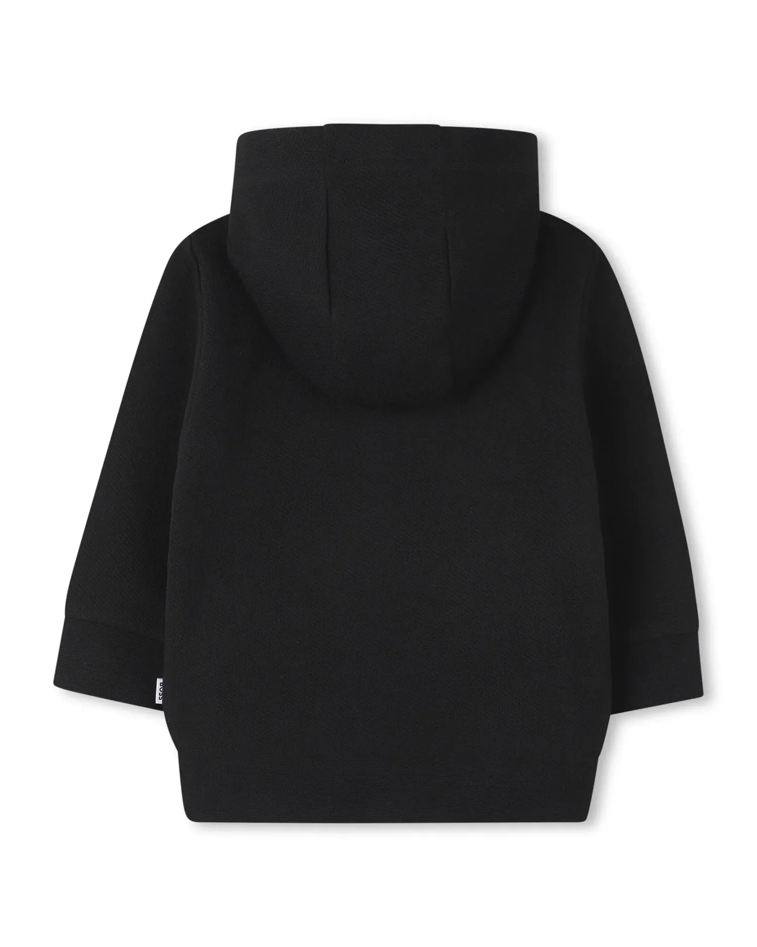 Комплект для мальчика с длинным рукавом из однотонного хлопка BOSS Kidswear, черный — фото 3