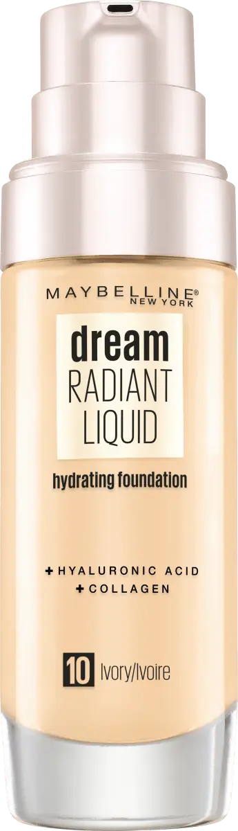 

Тональный крем Dream Radiant Liquid 10 Ivory 30 мл Maybelline New York