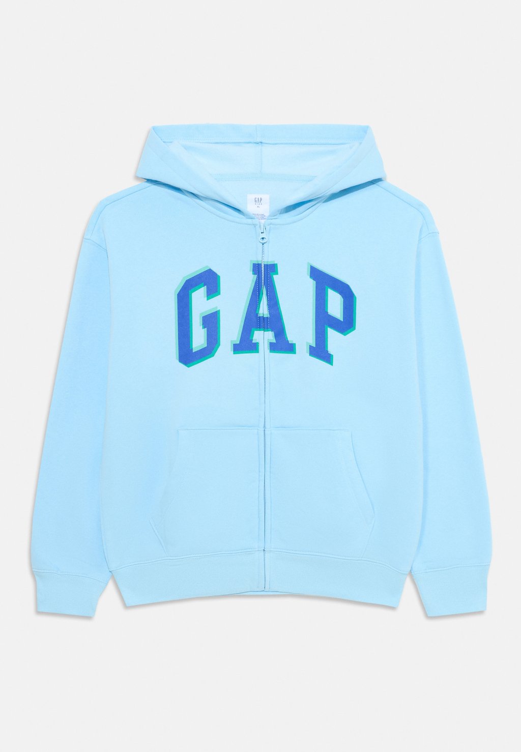 

Толстовка на молнии SUM LOGO BOYS GAP, светло-голубой