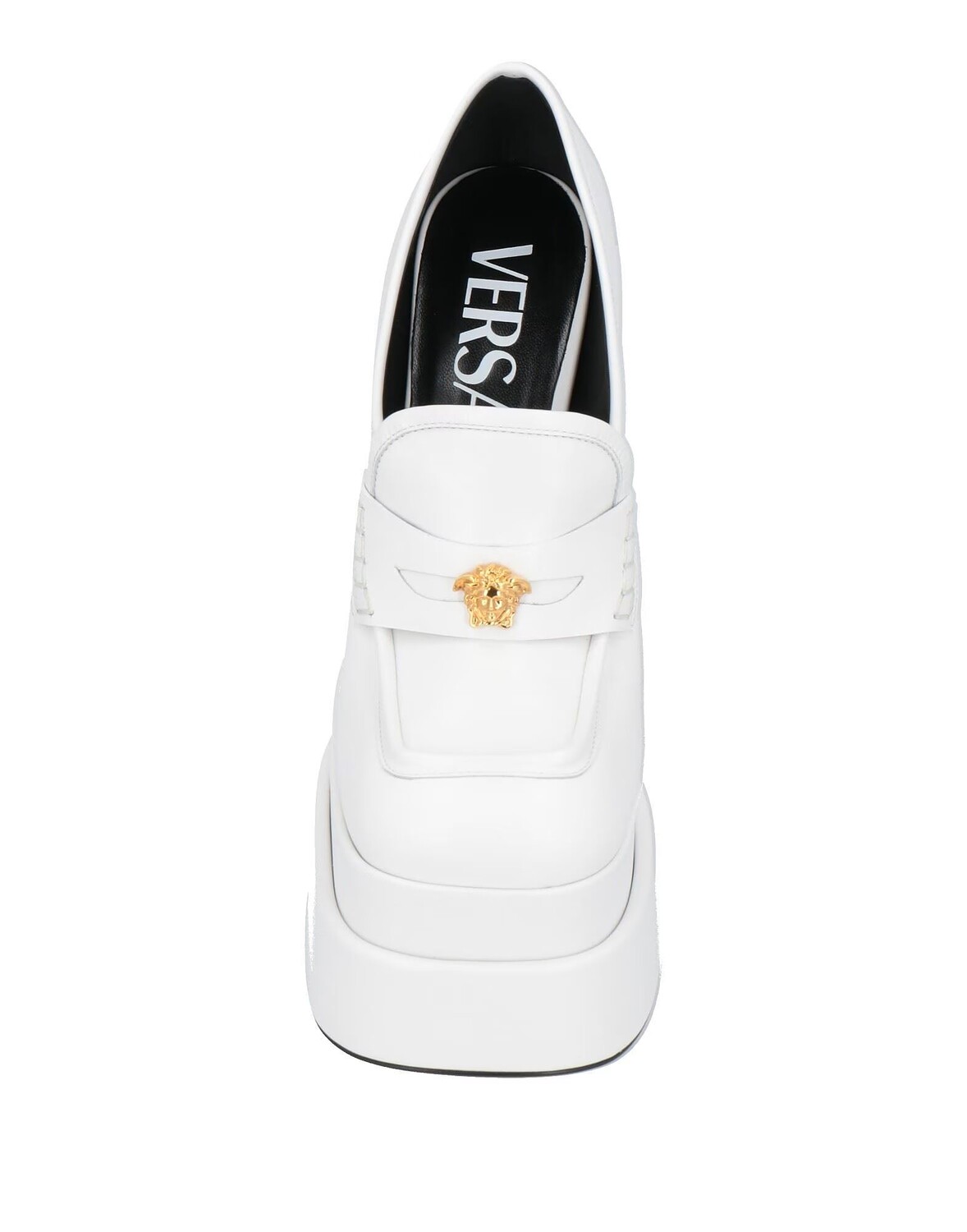 Лоферы Versace, белый — фото 4