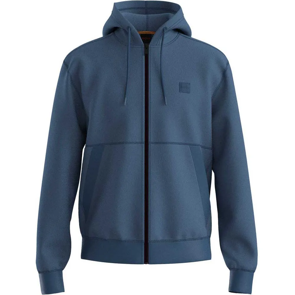 

Толстовка BOSS Zetalky 10234591 full zip, синий