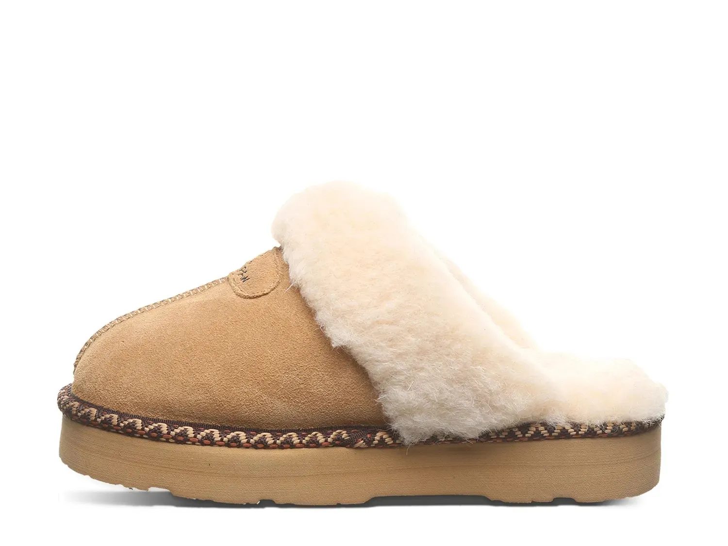Тапочки Bearpaw Loki - женские, коньячного цвета — фото 3