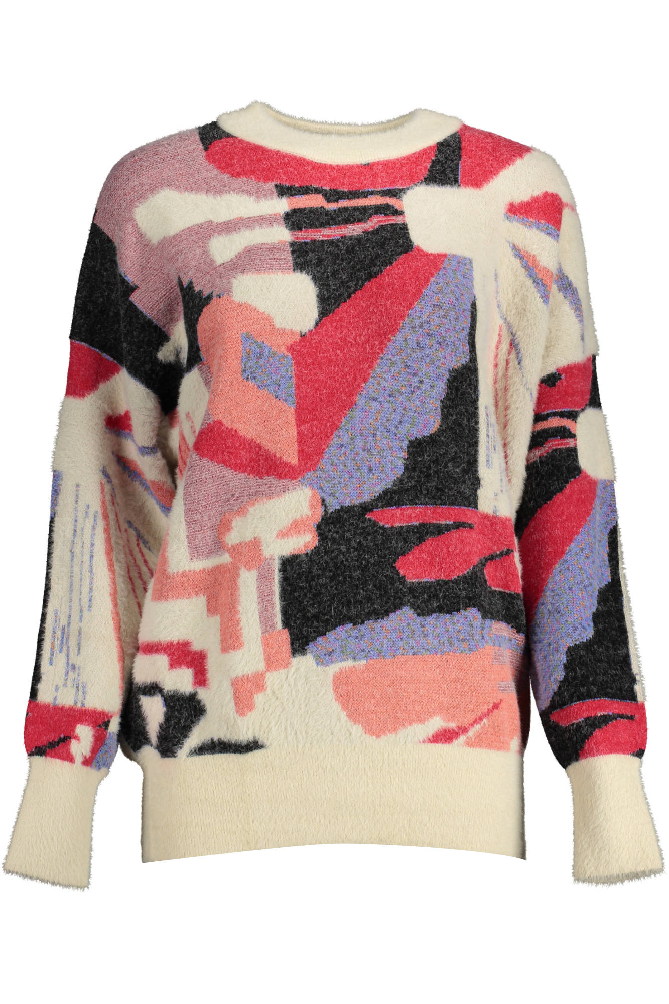 

Женский свитер Desigual длинный с узором, мультиколор