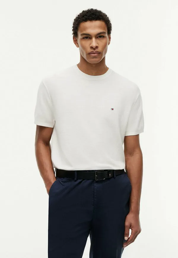 Простая футболка Tommy Hilfiger, Ivory Petal