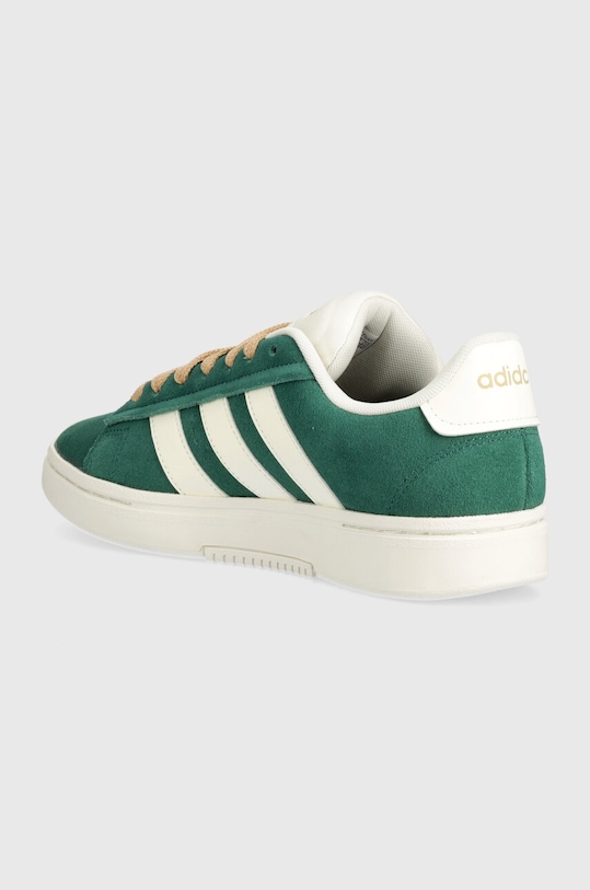 Замшевые кроссовки Grand Court Alpha 00S Adidas, зеленый — фото 3