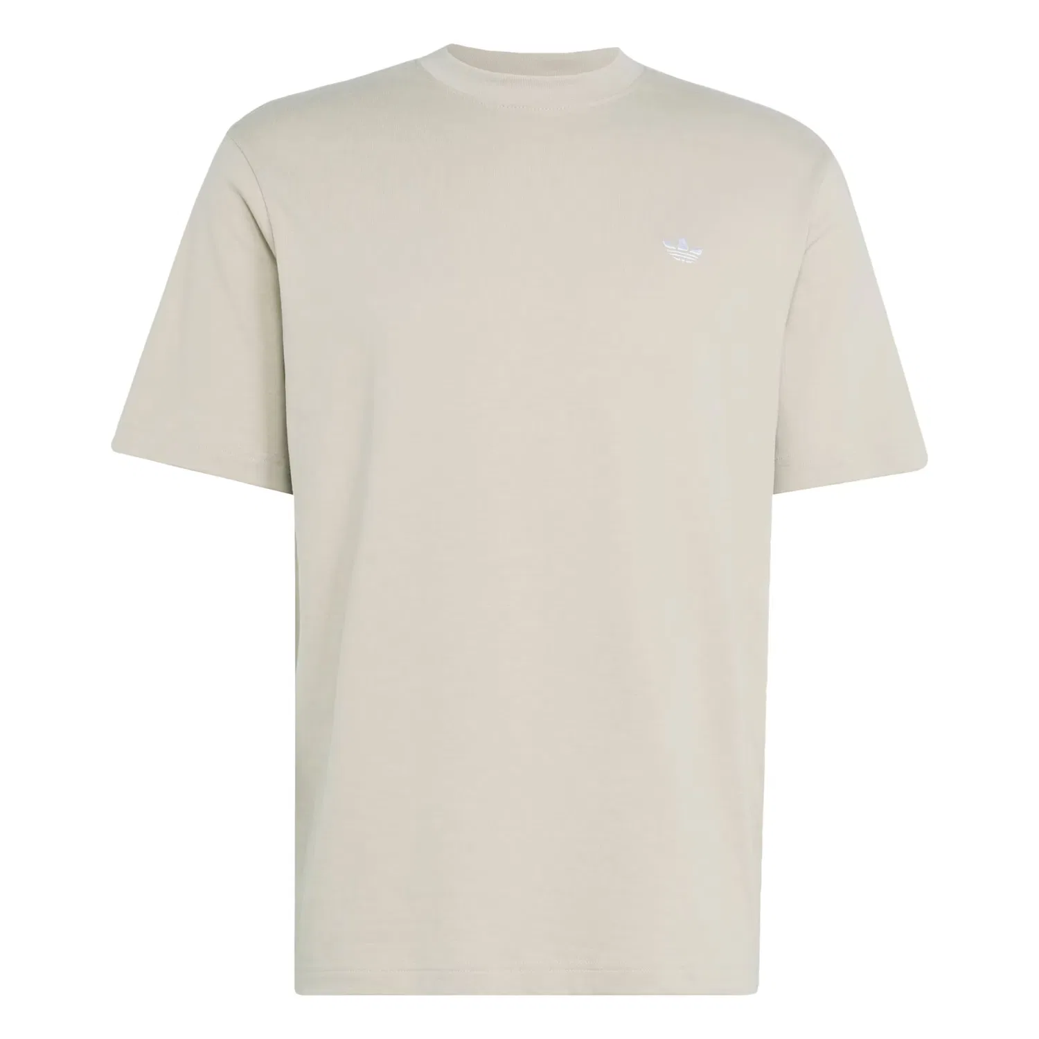 Футболка Adidas Originals Trefoil Essentials бежевого цвета