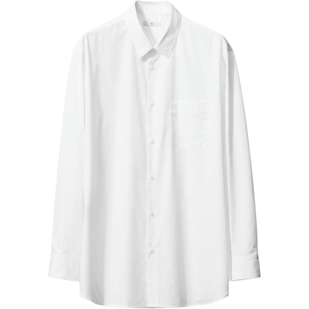 

Jil Sander FW25 Рубашка Men's UNIQLO, белый