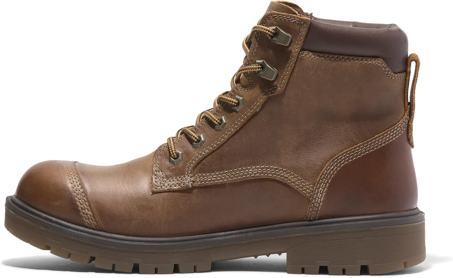 

Мужские ботинки Timberland PRO Whitman 6 дюймов с мягким носком и водонепроницаемые, коричневый
