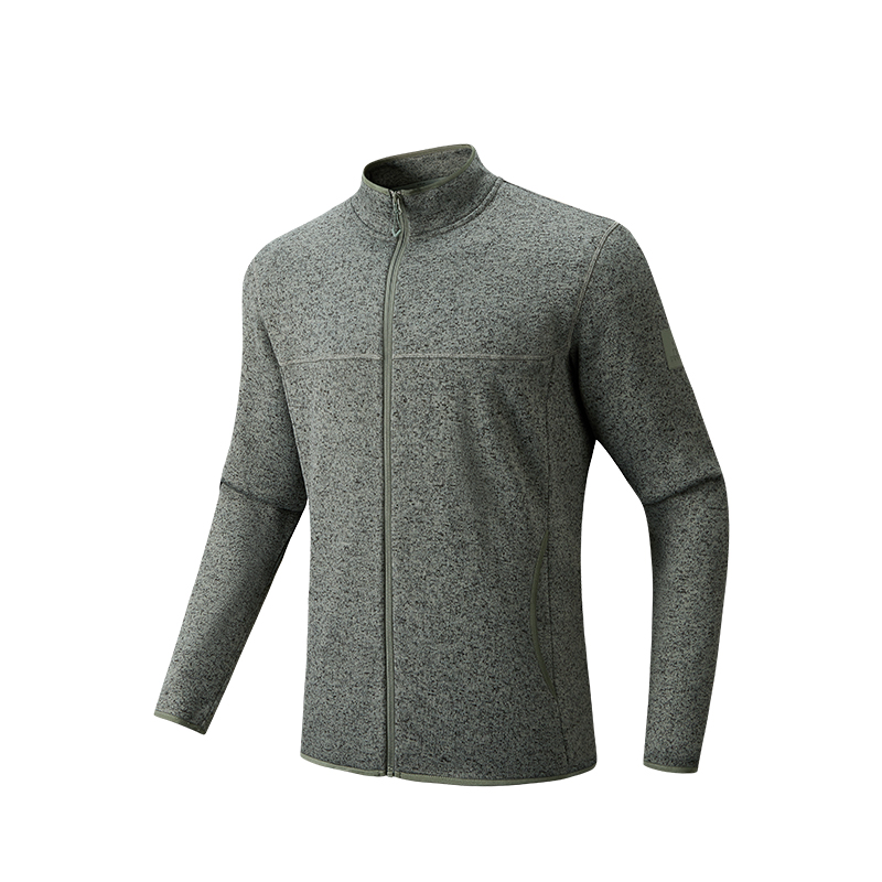 

ANTA Мужское пальто бархатной текстуры для улицы, Tipsy Green Heather Gray