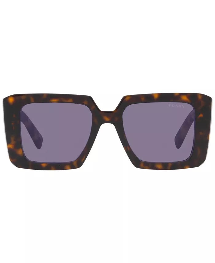 Женские солнцезащитные очки Symbole Square, PR 23YS PRADA, коричневый — фото 3