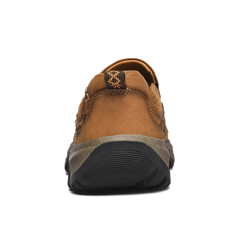 Туфли мужские Men"s Casual Men Low-Top Laoks, цвет Light Brown — фото 4