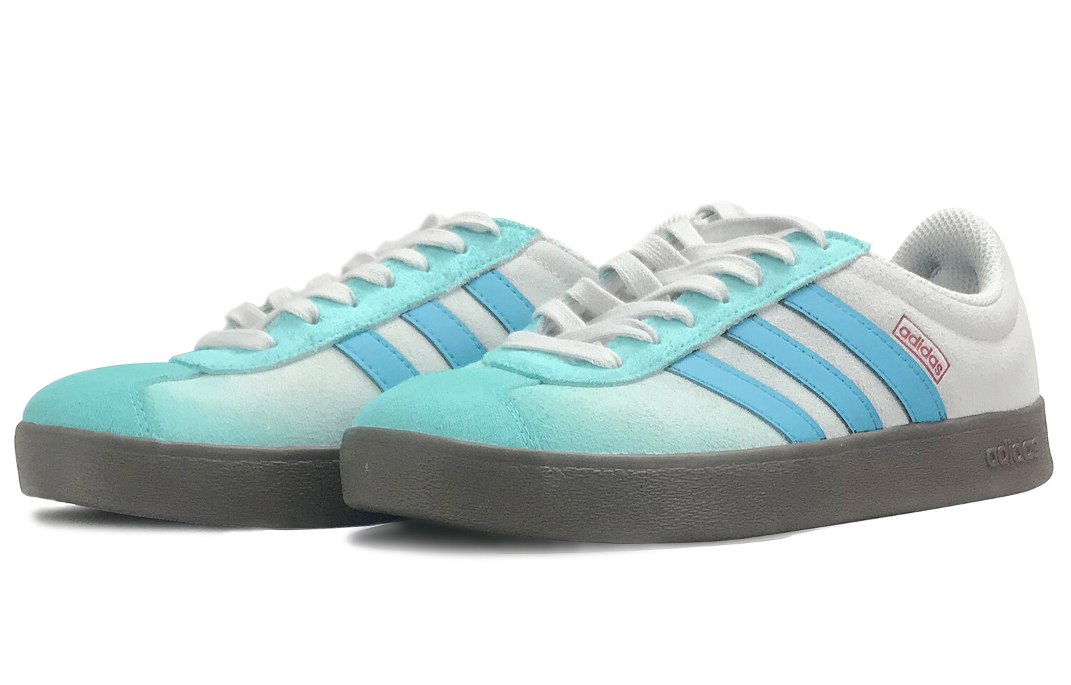 

Кроссовки adidas neo Skateboarding Shoes Unisex Low-top Blue/Green/White, синий