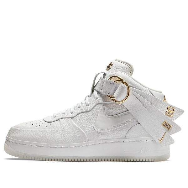 

Кроссовки x victor cruz air force 1 mid Nike, белый