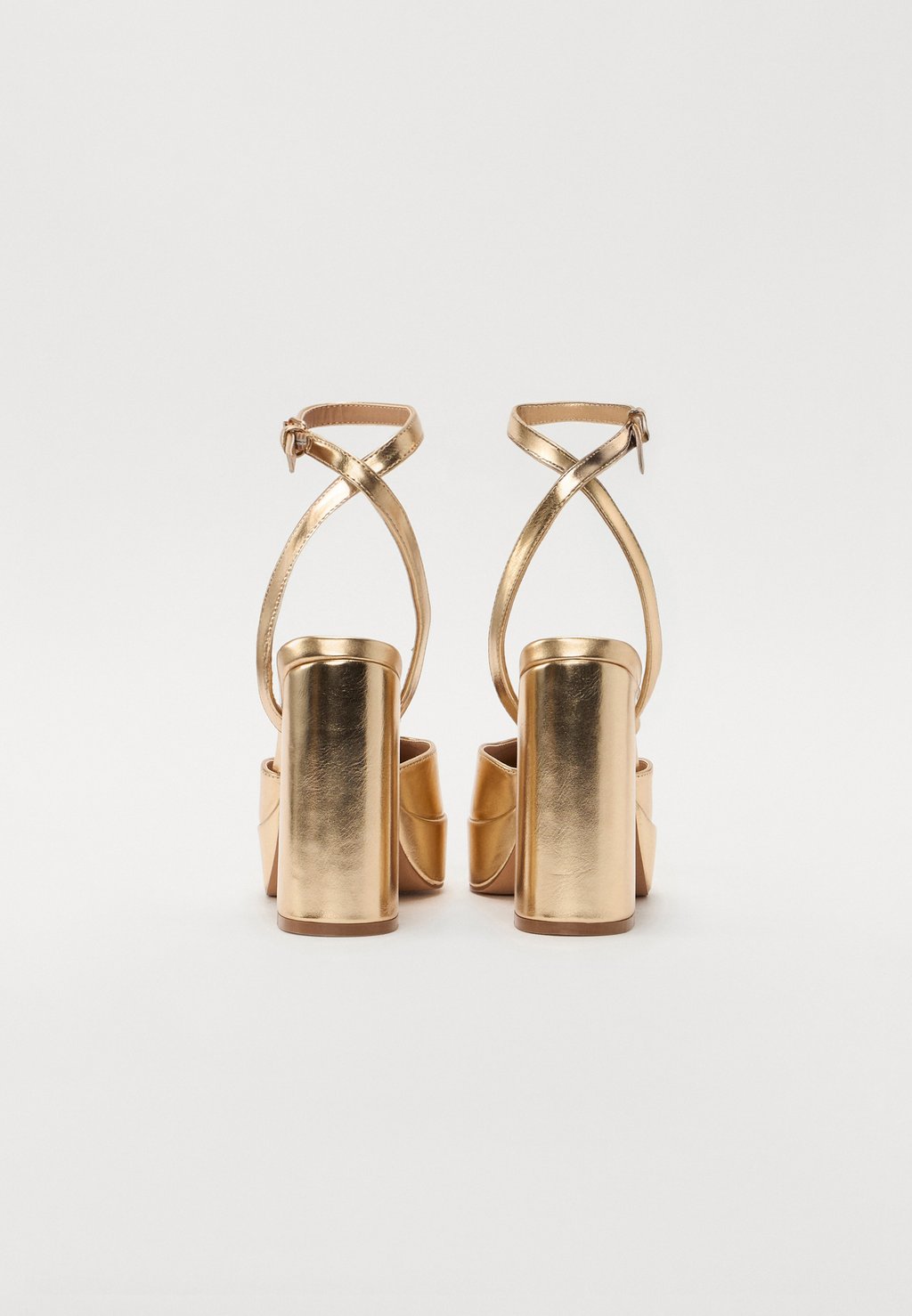 Туфли на платформе AMAYA - High heels Even&Odd by Zalando, золотой — фото 3