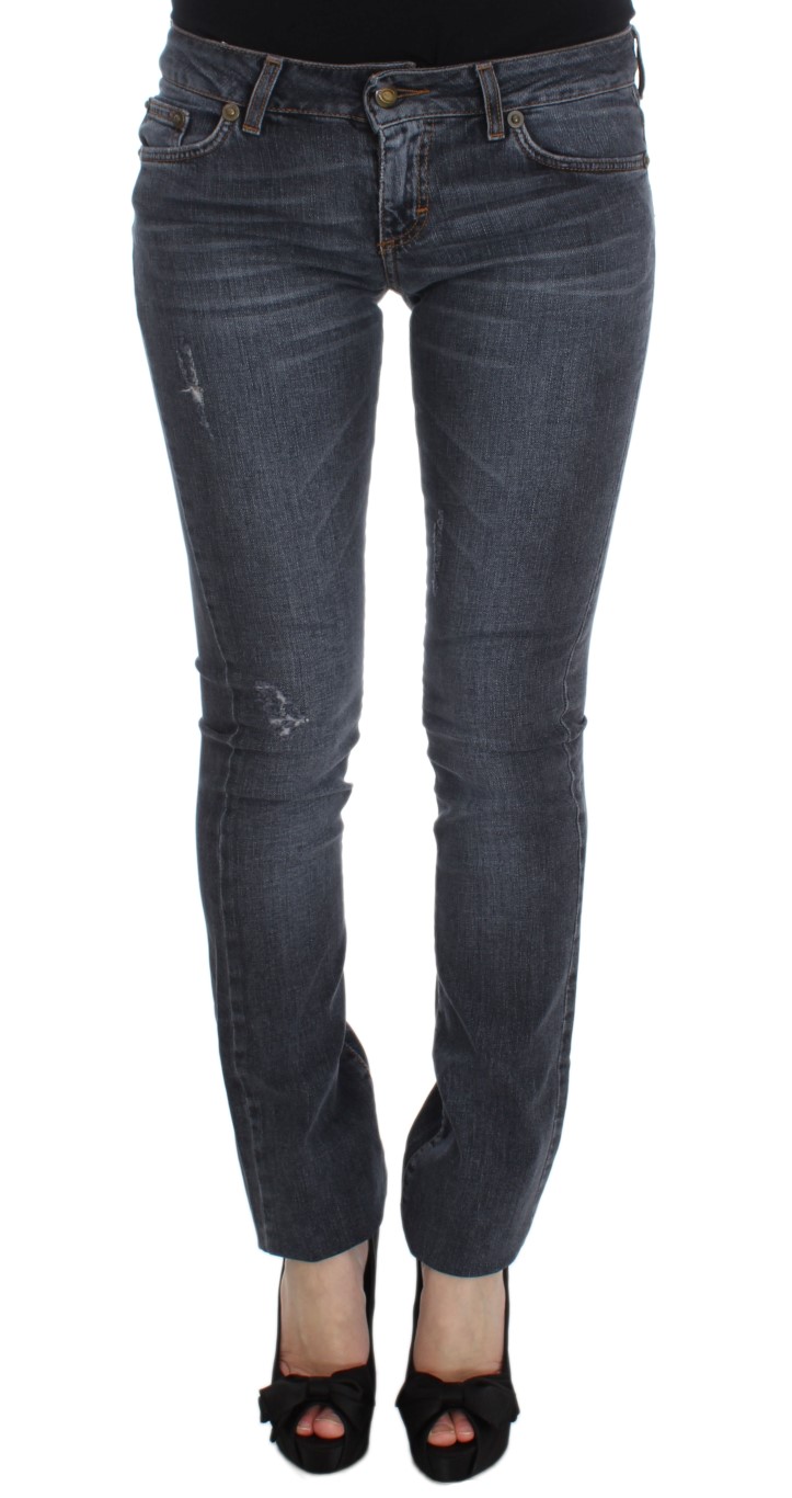 

Джинсы Slim Fit Green Diamond Blue Wash Roberto Cavalli, синий