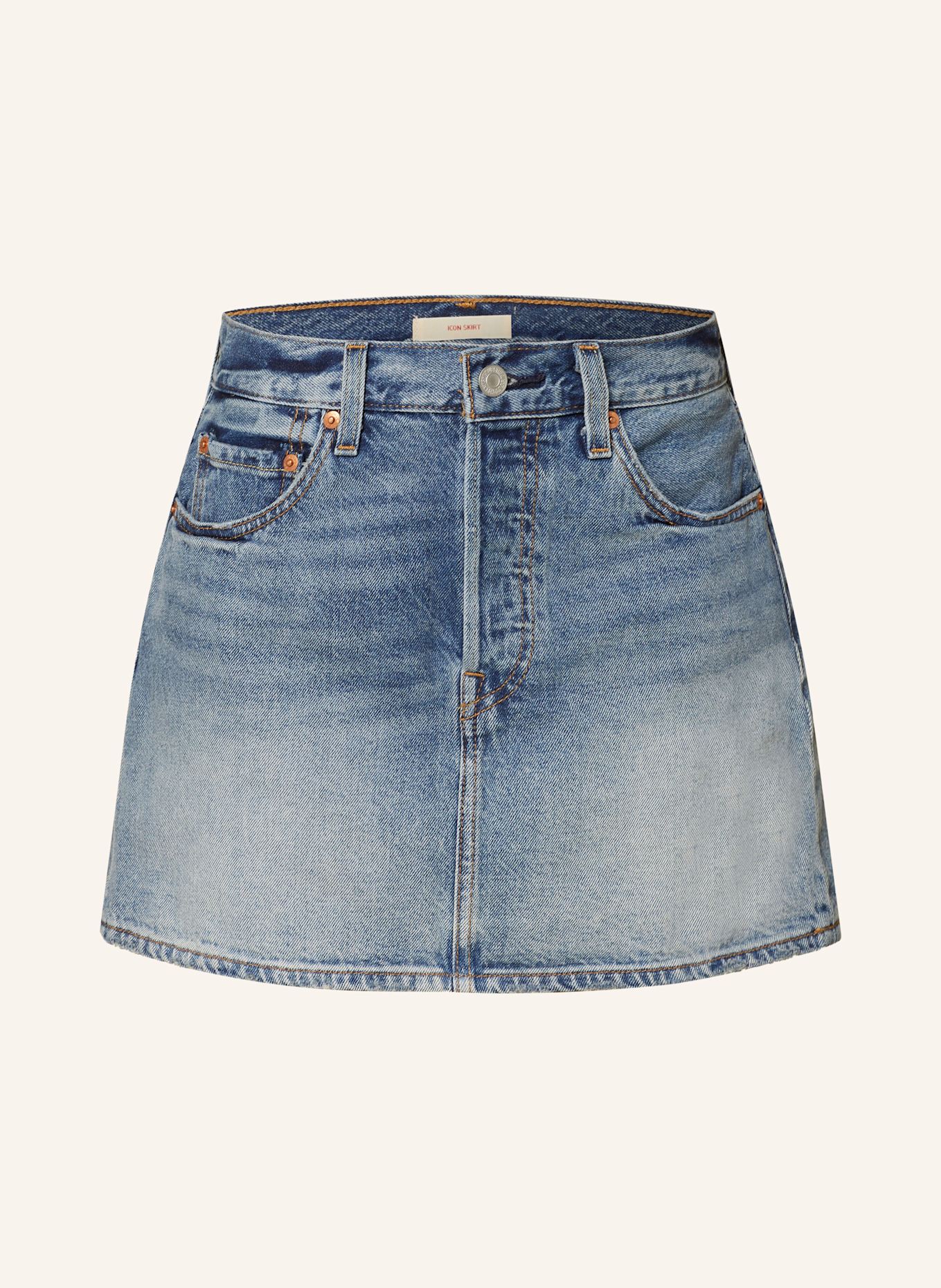 

Джинсовая юбка икона юбка Levi'S, индиго