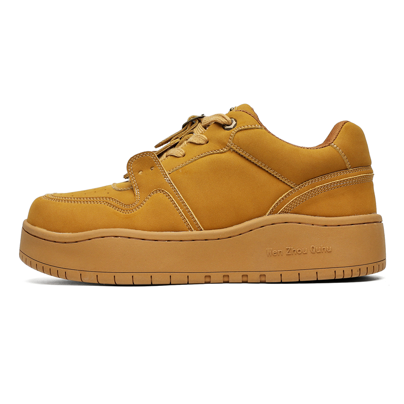 

V05 Женские низкие скейтерские кроссовки Unisex Yellow, цвет Yellow[Women's]