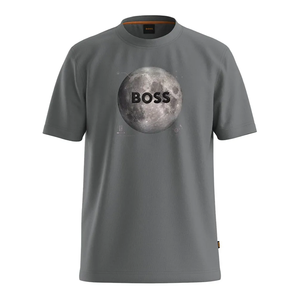 

Футболка BOSS Te Moon 10260136, серый