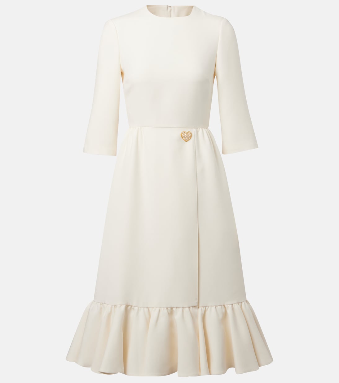 

Платье миди Crêpe Couture Valentino, Avorio