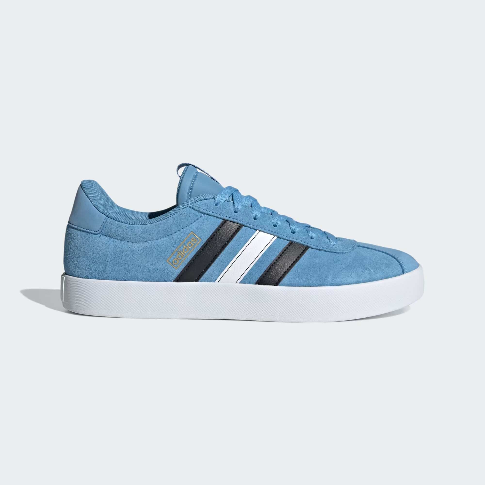 

Кроссовки VL Court 3.0 Adidas, цвет Light Blue/Cloud White/Core Black