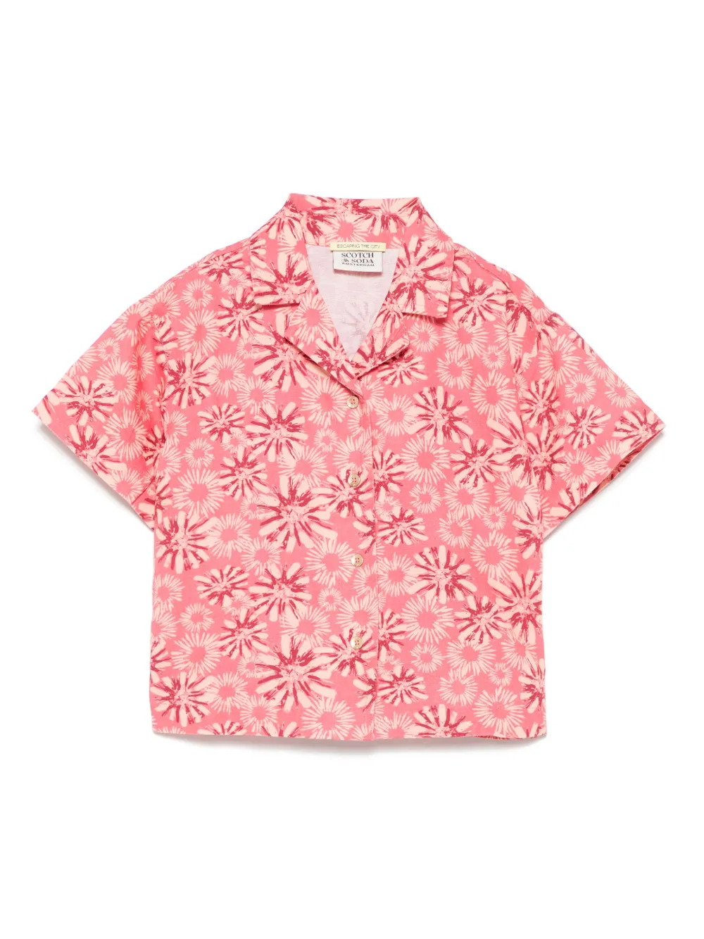 

Рубашка с цветочным принтом Scotch & Soda Kids