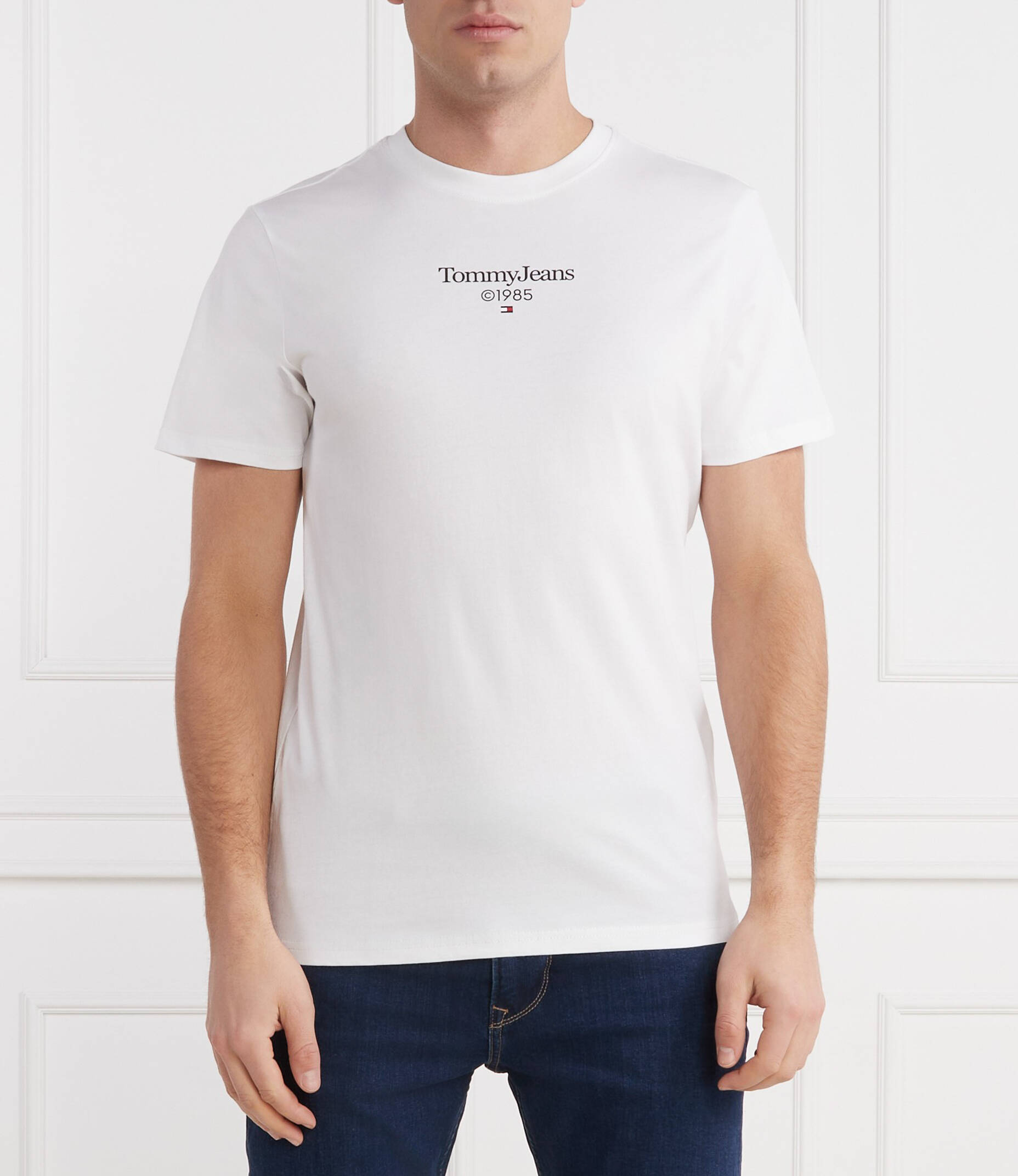 

Футболка Tommy Jeans ENTRY TEE EXT Slim Fit, белый