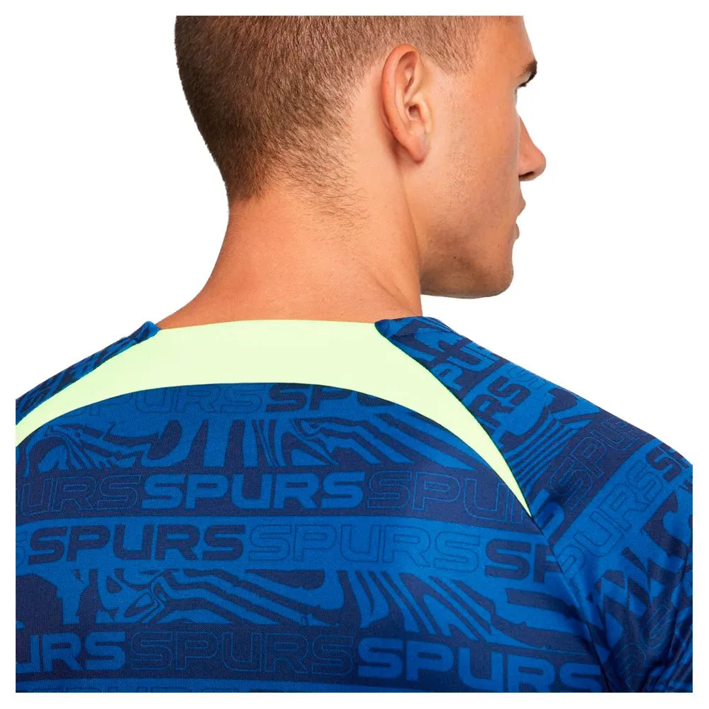 Футболка с коротким рукавом Nike Tottenham Hotspur FC 22/23 Dri Fit pre match, синий — фото 4