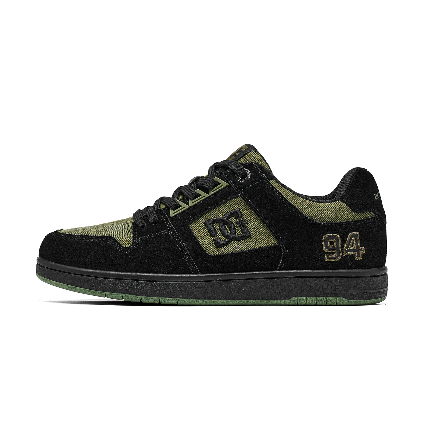 

Кроссовки MANTECA Low top Skateboard для мужчин DCSHOES, черный зеленый[standard, true to size, true to size]