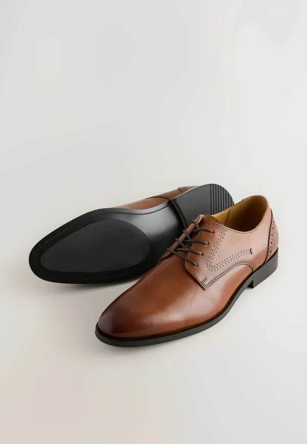Ботинки Next Smart lace ups, коричнево-бежевый — фото 3