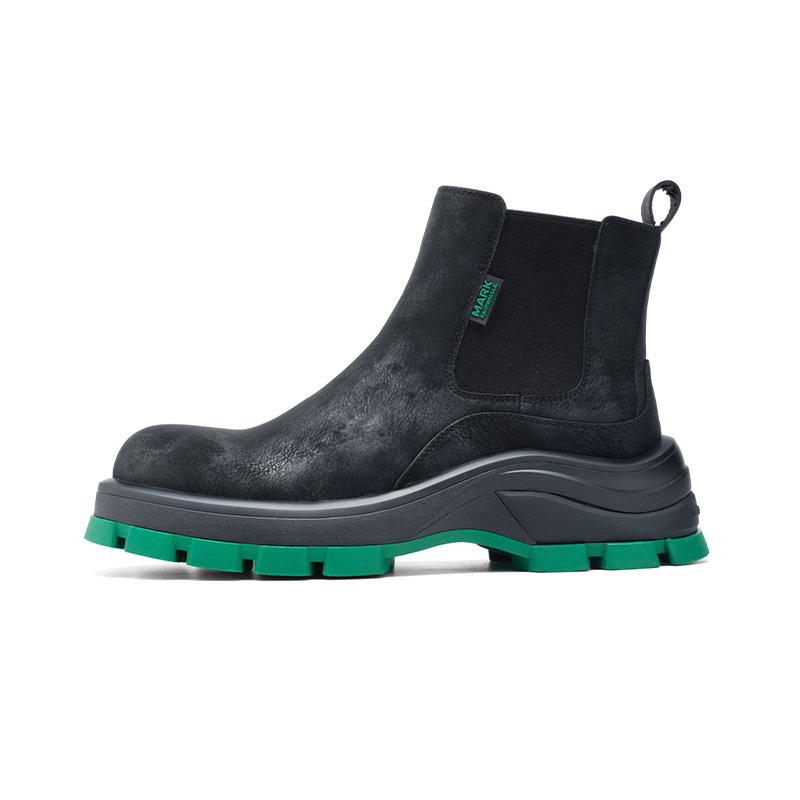 

FAIRWHALE Челси-ботинки 10,5 см, 6 см, unisex, черные