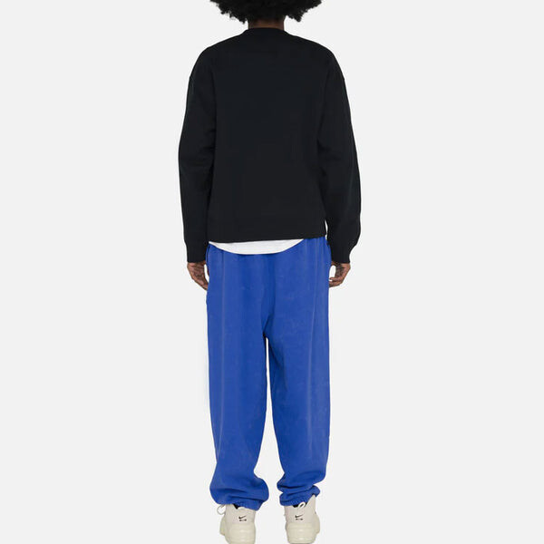 Толстовка Nike Wash Crew Fleece x Stussy (Asia Sizing) 'Black', черный — фото 4