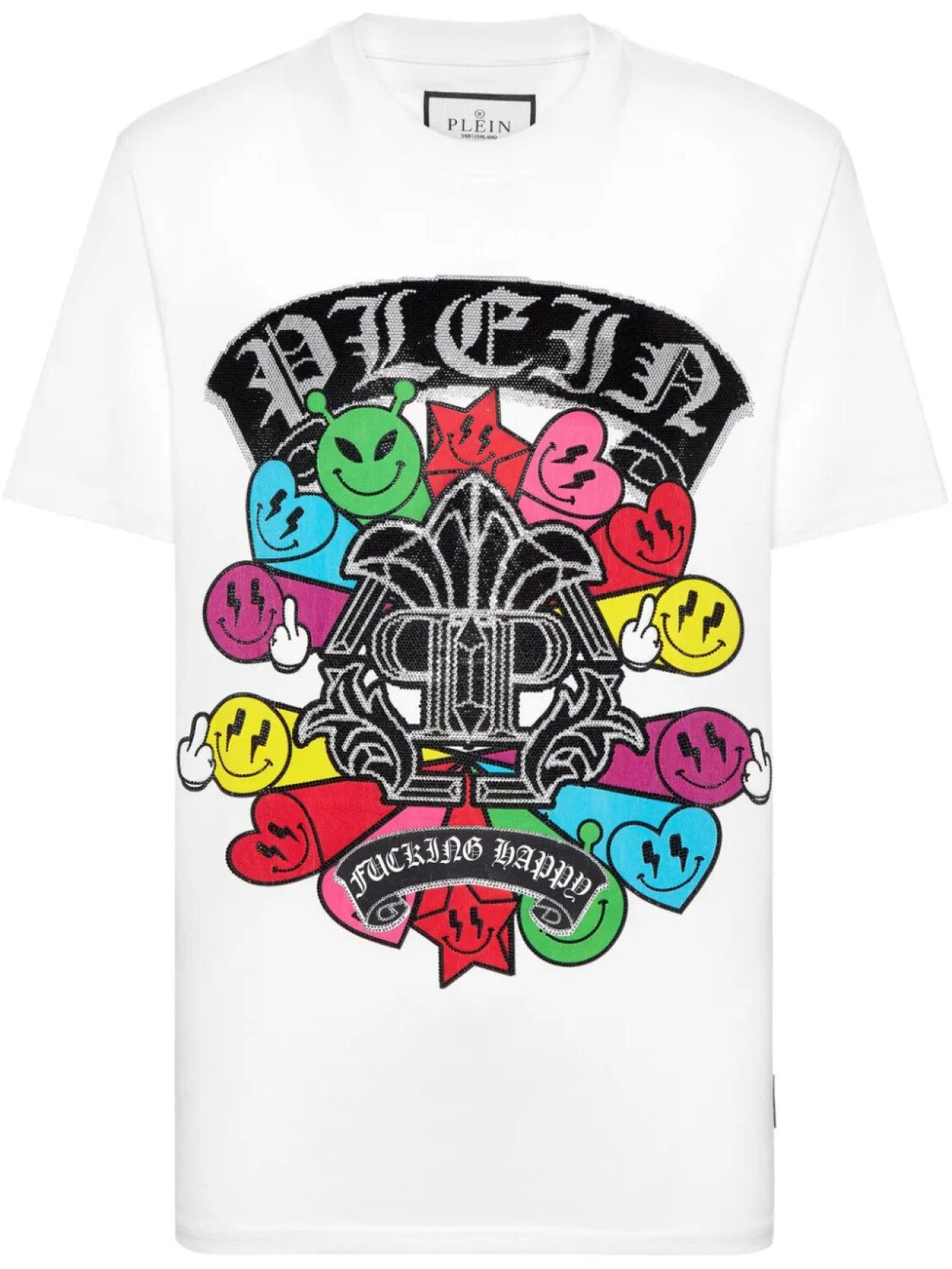 

Футболка с логотипом Philipp Plein, белый