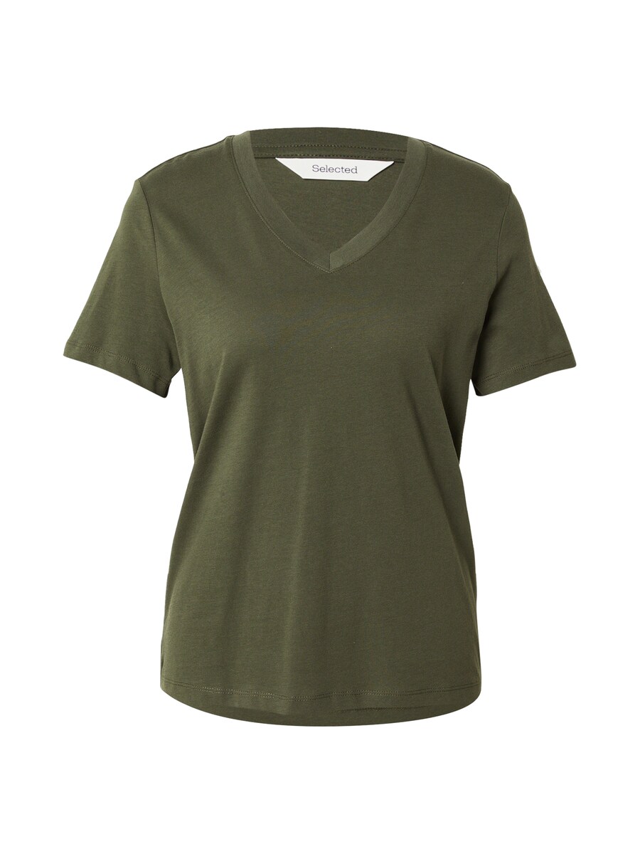 

Рубашка SELECTED SLFESSENTIAL, оливковый