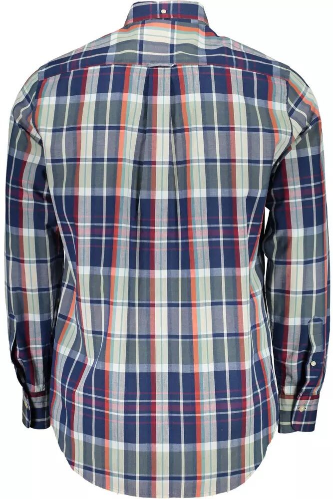 

Мужская рубашка Gant Classic на пуговицах, зеленый