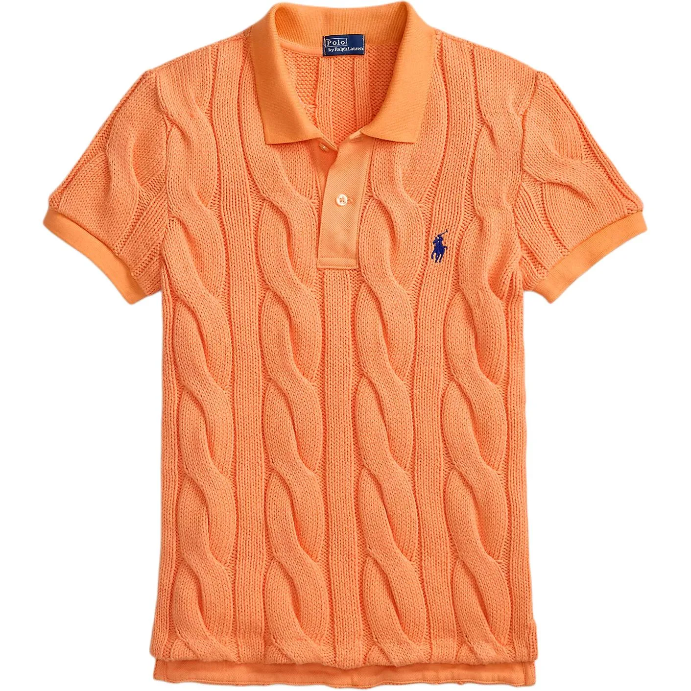 Футболка-поло FW25 женская Polo Ralph Lauren, оранжевый красный