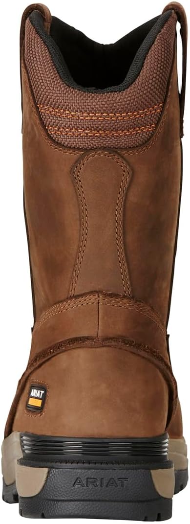 Мужские сапоги ARIAT Mastergrip с композитным носком и легким натягиванием, темно-коричневый — фото 3