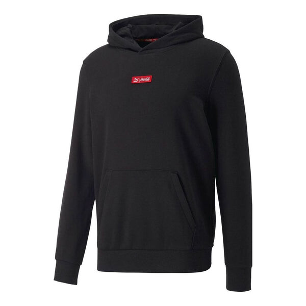 

Толстовка x coca cola hoodie 'black' Puma, черный