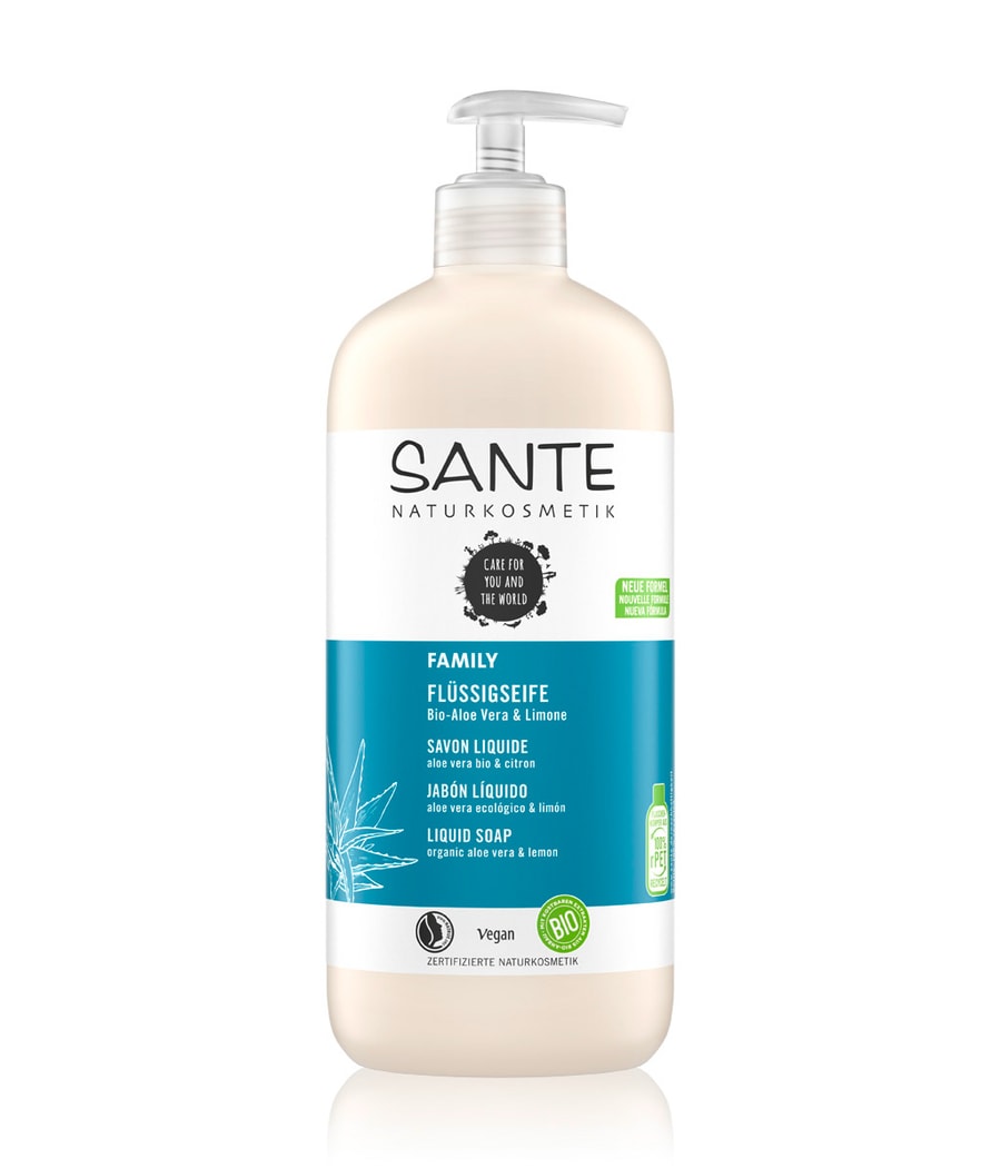 

Жидкое мыло Sante Aloe&Limone, 500 ml