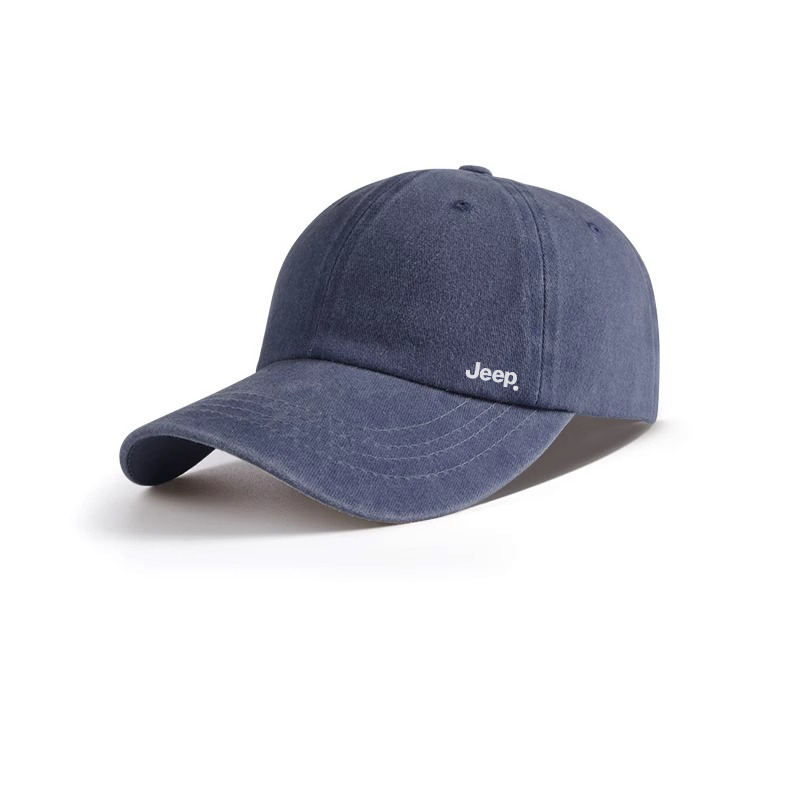 

Jeep Хлопковая бейсболка унисекс, Navy Blue