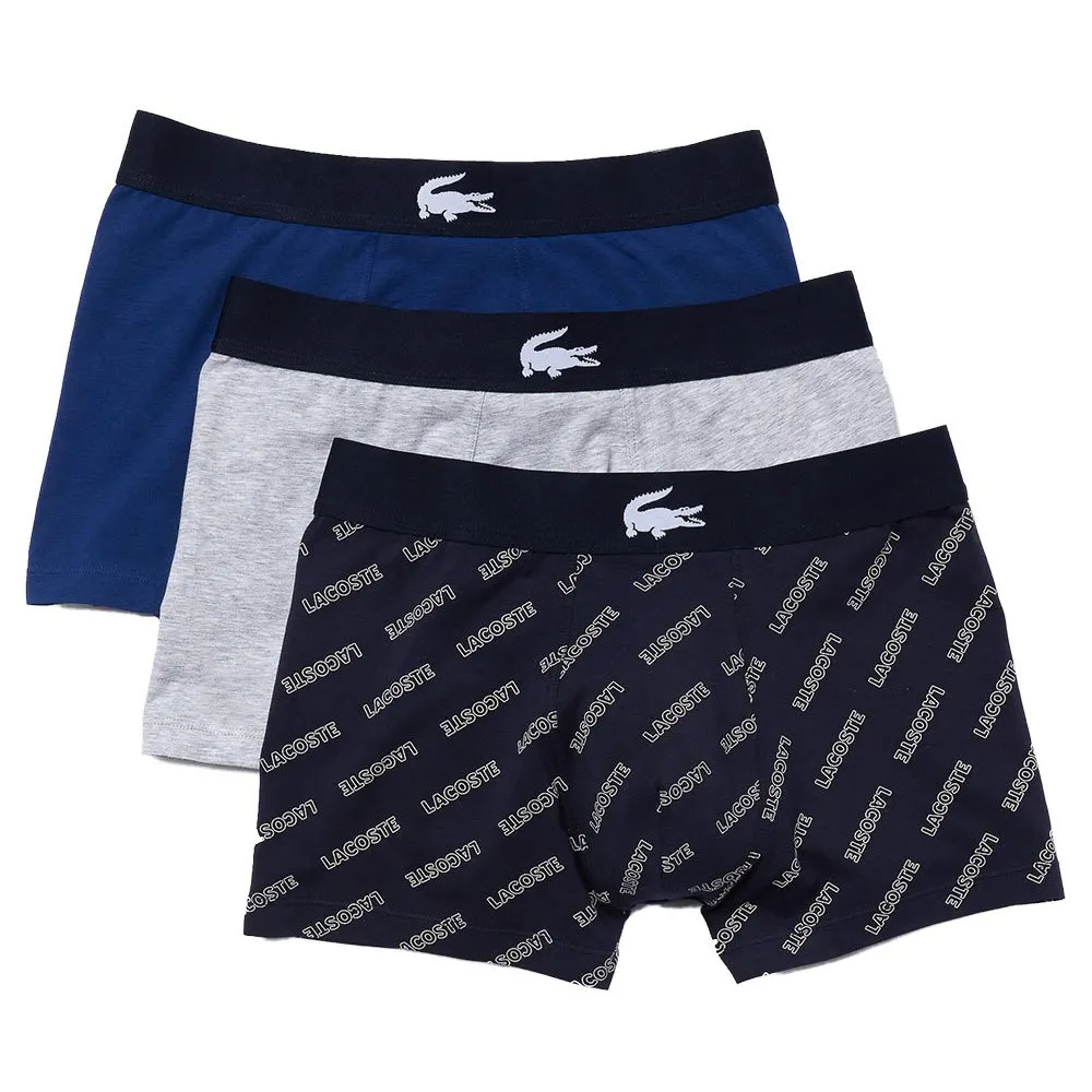 

Трусы Lacoste 3 units, синий/серый