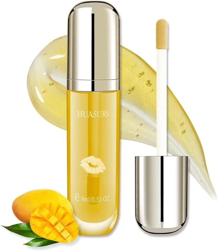 Масло для губ с эффектом цвета, Qwesure Xixi, 1 шт, #04 Mango