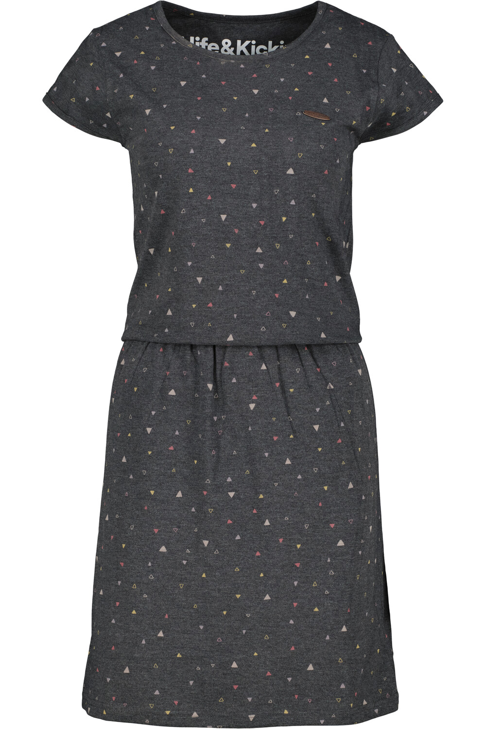 

Платье alife and kickin Blusen, Jersey, Mini, Shirt, Sommer, Strand ShannaAK B, цвет moonless melange