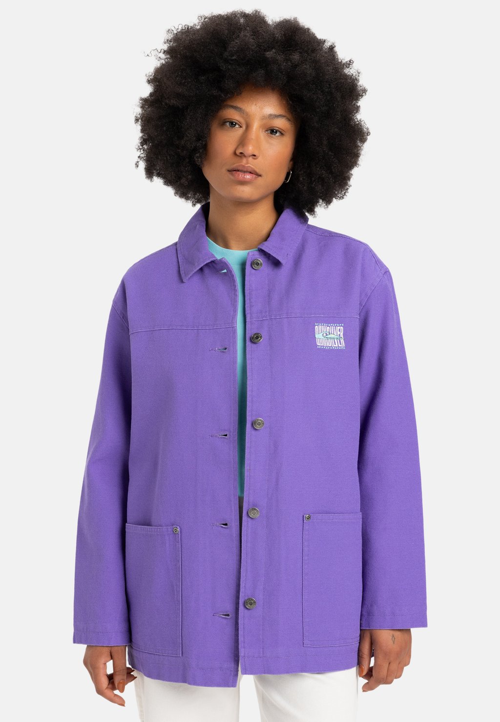 

Короткое пальто WORKWEAR Quiksilver, фиолетовый