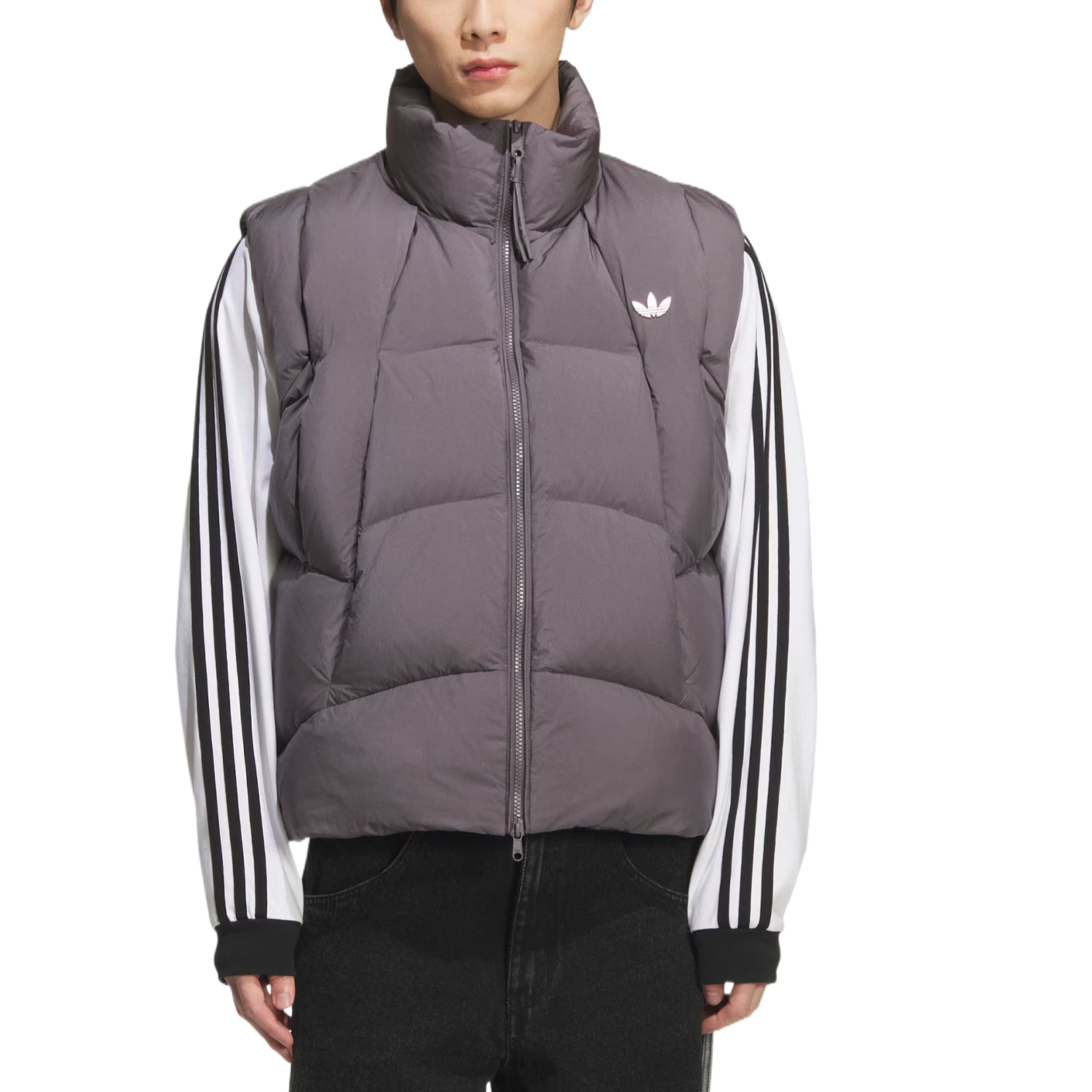 Adidas Originals Жилеты Unisex Stratum Gray/Dark Silver Metal — фото 3