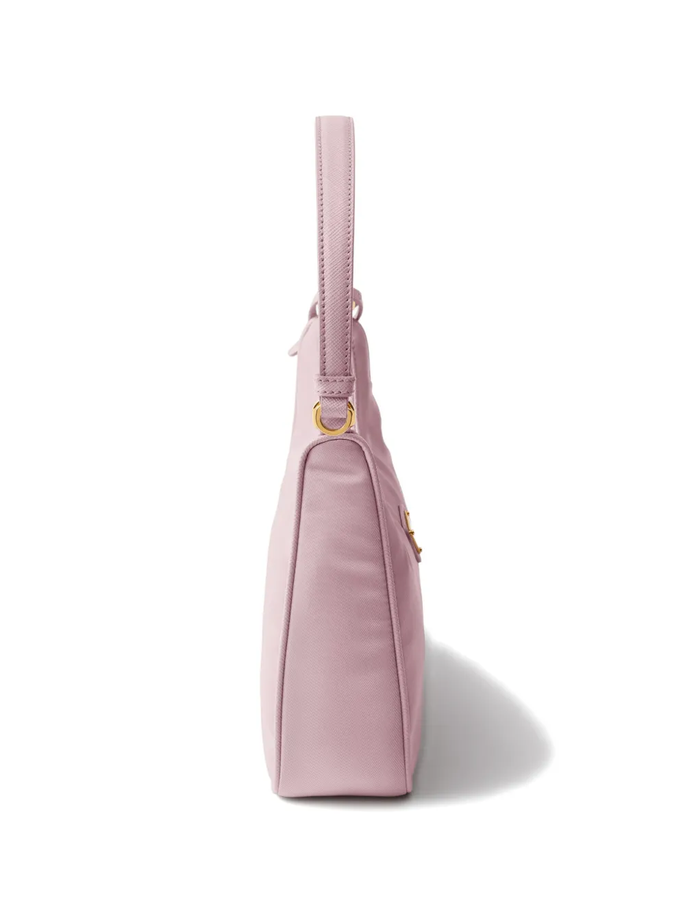 Мини-сумка-тоут Re-Edition 2005 с треугольным логотипом Prada, розовый — фото 4