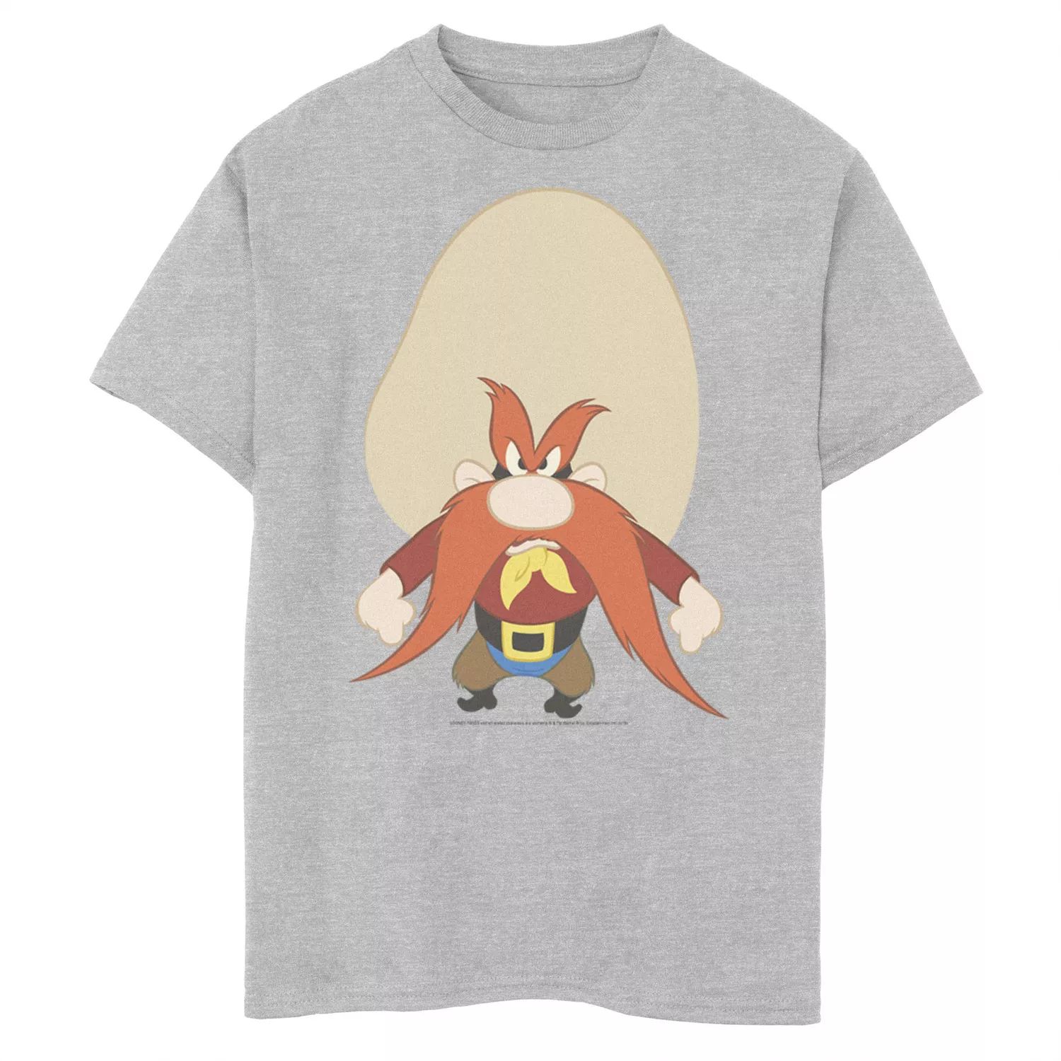 

Футболка с графическим рисунком Looney Tunes Yosemite Sam Angry Portrait для мальчиков 8–20 лет Licensed Character