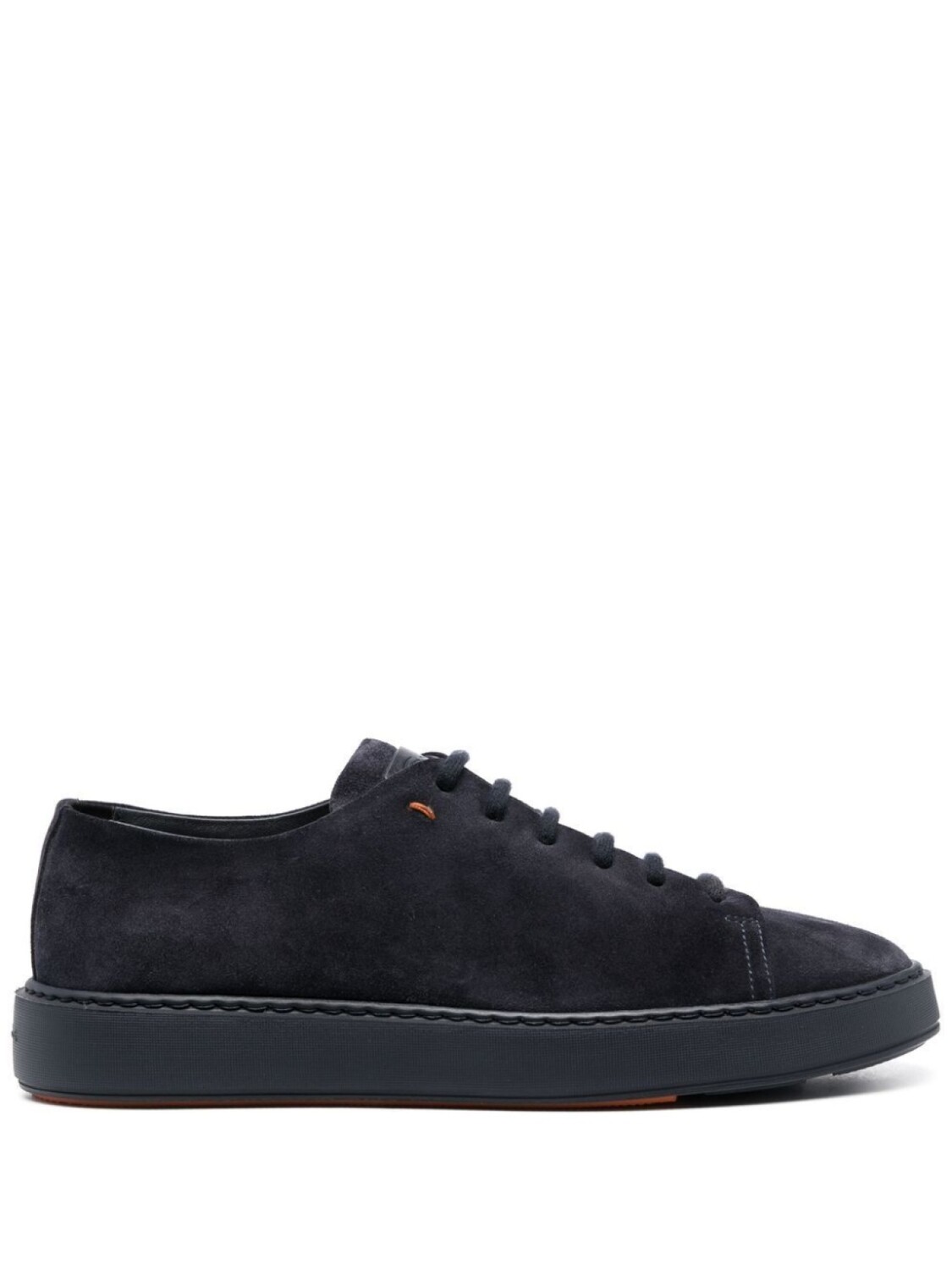 

Кеды на шнуровке Santoni, синий