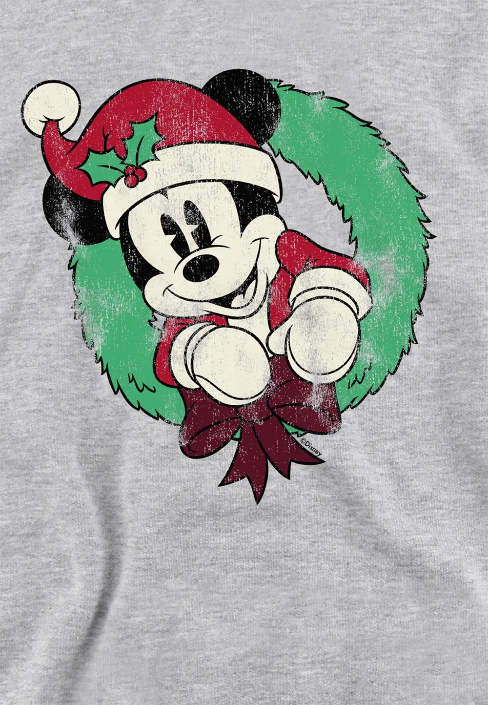 Детский худи Disney с Микки Маусом, серый — фото 2